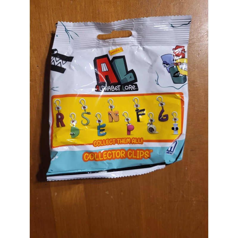 Alphabet Lore Collector Clips Series 1 Letter N 2024