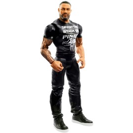 WWE Basic Roman Reigns Action Figure, Posable 6-inch Collectible for Ages 6 Years Old & Up​​