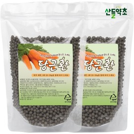 Domestic carrot pills 400gx2 pack Contains 80% carrots and 20% cabbage / 국내산 당근환 400gx2팩 당근 80% 양배추 20% 함유