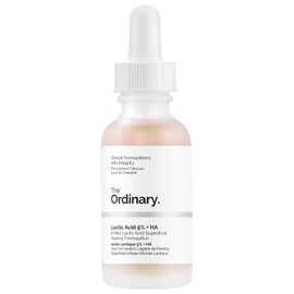 The Ordinary Lactic Acid 5  HA, Suero Iluminador con cido Lctico y cido Hialurnico  Suero exfoliante suave para una piel ms lisa e hidratada, 30ml    