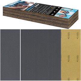 1200 Grit Sandpaper Wet and Dry Sand Paper 23x9CM for Car Bodywork Paintwork Wood Metal 36Sheet