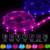 Bonve Pet Bonve Pet LED Strip, Bluetooth RGB LED Streifen, Farbwechsel LED Lichterkette 12M mit Steuerbar via App, 16 Mio.Farben, Fernbedienung, Sync mit Musik, LED Band fr Schlafzimmer Schrankdek, 2 Rollen 6M