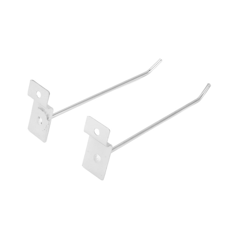 Fdit Slatwall Hooks, Slatwall Panel Hooks Slotted Plate Single Wire