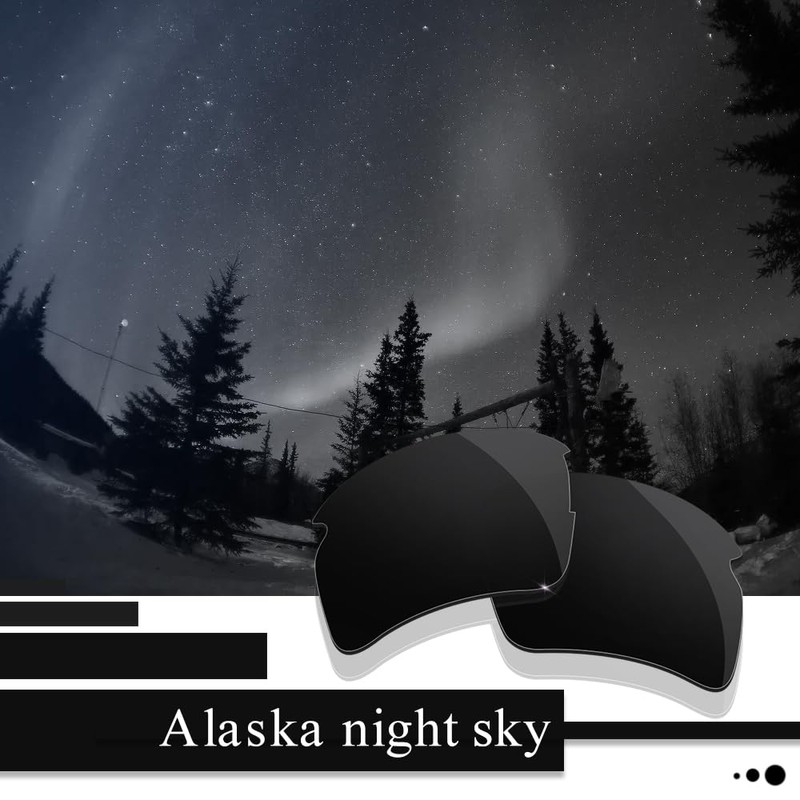 HiCycle2 Mirrored Polarized Replacement Lenses for Oakley Flak 2.0 XL