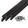 M-D Building Products 01156 Bronze Aluminum and Vinyl Screw-on Top