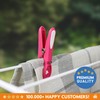 LaundrySpecialist Soft Grip Clothes Pegs - Multicoloured - Pack of