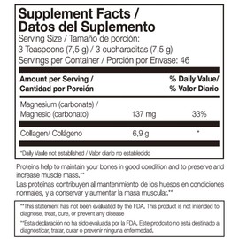 Ana Maria Lajusticia Collagen with Magnesium (350gr Natural Taste)