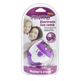 Finito Electronic Lice Comb - Detects And Destroy Lice On Contact Chemical Free