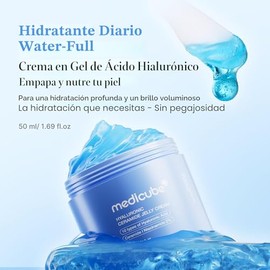 medicube Crema en Gel Hidratante de Ácido Hialurónico | Hidratante Diario para Todo Tipo de Piel | Hidratación Duradera con Ácido Hialurónico, Ceramidas, Péptidos Múltiples | Apoya la Barrera Natural