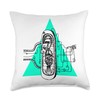 käshërs Sleeping pod Throw Pillow, 18x18, Multicolor