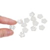 HARFINGTON 150pcs 19L Flower Sewing Buttons 1/2"(12mm) Resin Star 2-Hole