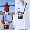 BOVKE Nurse Fanny Pack with Medical Gear Pockets, Tape Holder,