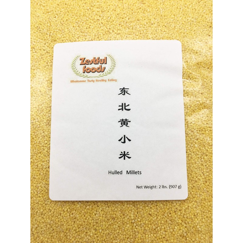Zestful Foods Hulled Millets 2 Pounds