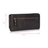 DONBLOSO Florence Women's Purse, Washed Leather with RFID Protection Florenz,