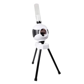 Badminton Serve Machine, Portable Adjustable Badminton Pitching Machine, 12.2*12.2*18.7in Automatic Badminton Serve Machine with Two Power Modes, Badminton Equipment for Beginners Children etc