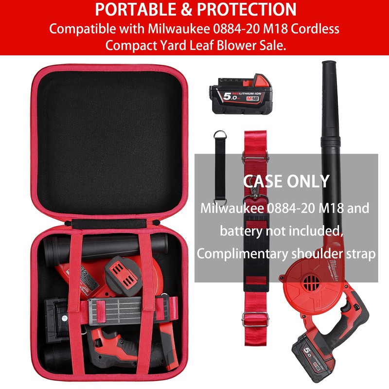 khanka Hard Case Replacement for Milwaukee 0884-20 M18 100 CFM