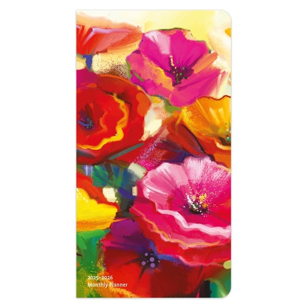 Floral Fireworks | 2025-2026 3.5 x 6.5 Inch Two Year