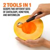 GoodCook Touch Stainless Steel 2-in-1 Melon Baller and Fruit and