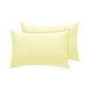 Pillow Cases standard House Wife Pair, Cream