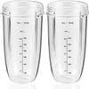 Replacement Parts 32oz Blender Cups (2 Packs) Replacement Blender Cups