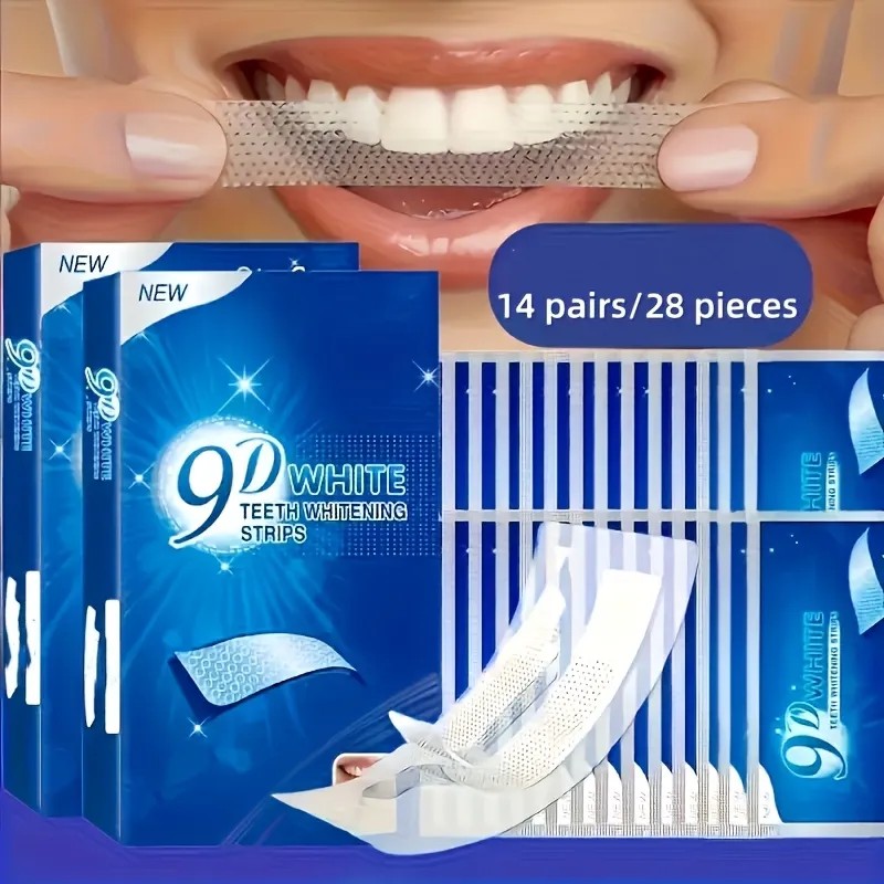 Tiras Blanqueadoras Dentales White Piezas Antideslizantes Higiene Bucal Dmtogeltd