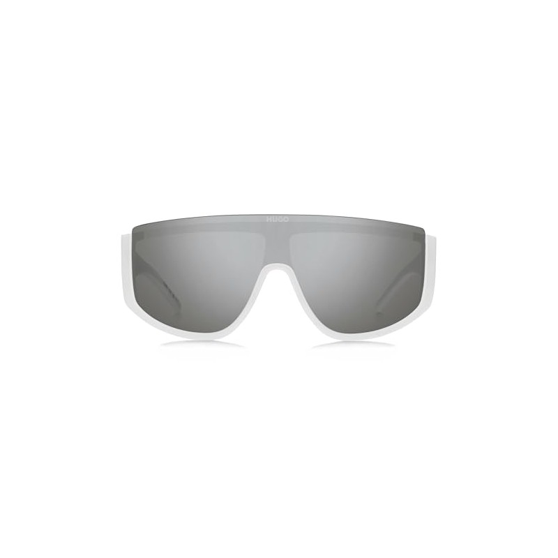HUGO Men's Sunglasses, White