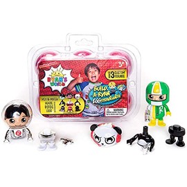 RYAN'S WORLD Eggstravaganza S4, Huevos misteriosos, Juguete Sorpresa, Construir y Crear, Hacer Tres Cifras Completas, Mezclar y Combinar, Juguete para niños, a Partir de 3 años