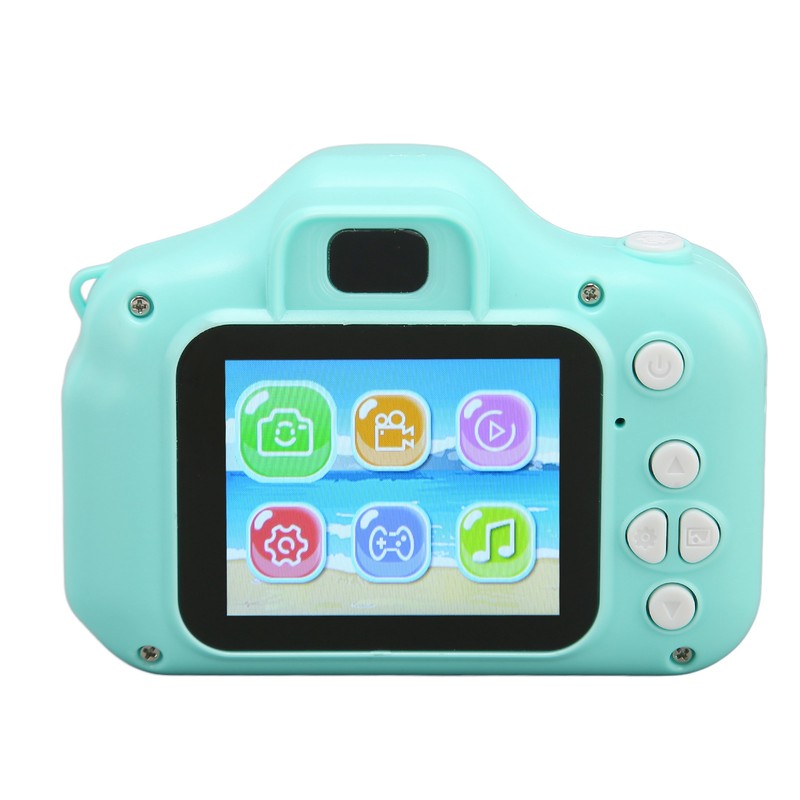 Kids Camera Cartoon Cute Rounded Design 2 Inch IPS Screen