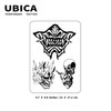 UBICA Tattoo,Semi-permanent Tattoos,2 Sheets Fake Tattoo,Realistic Tattoos Non-Reflective,Waterproof For 1-2