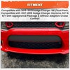 ECOTRIC Front Lower Grille Grill Assembly Compatible with 2015-2023 Dodge