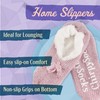 BambooMN - Adult Super Soft Warm Microfibre Cozy Fuzzy Slippers