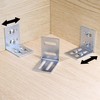 Heavy Duty Wood Table Top Expansion Bracket | Clip Fastener