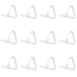 Table Clips Plastic Table Cloth Clips for Outside Table Tablecloth Clips Transparent Table Cloth Clip for Indoor and Outdoor Use Picnic Table Cloth Clip 12 PCS