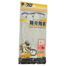 Pigskin Ranger, Made of Pig Outer Leather, With Attachment, Size L, 1 Pair, 112W