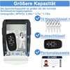 ZHEGE Key Safe, Key Cabinet with Number Code with Key