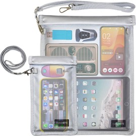 Faraday Bags for Laptops - Faraday Bag for Tablets Anti-Hacking, Faraday Pouch for Phones & Car Keys Anti-Theft, RFID Signal Blocking Bags Anti-Tracking, Faraday Case Water Resistant, 2 Packs