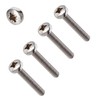 TERF® M4 X 100mm Pozi Pan Head Machine Screws Stainless