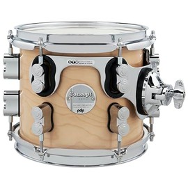 PDP Concept Maple 7x8 Suspended Tom Natural Lacquer with Chrome Hardware