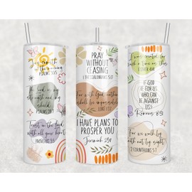 HKDesignGift Christian Skinny Tumbler - Jesus Mug - You Are Christian Cup - Faith - Straight - Faith Bible Scripture Verses - Christian Affirmatio - Positive Inspirational - 20Oz Skinny Tumbler