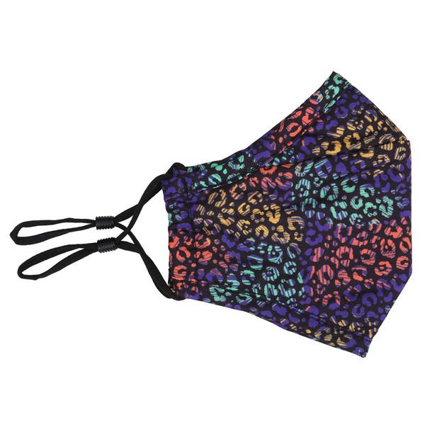 Reusable washable 3 layers cotton cloth - rainbow trout, one