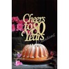 Cheers to 80 Years - Decoración para tarta