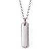 The Kiss TPD9014-40 Stainless Steel Women's Necklace, 15.7 inches (40