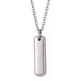 The Kiss TPD9014-40 Stainless Steel Women's Necklace, 15.7 inches (40 cm)