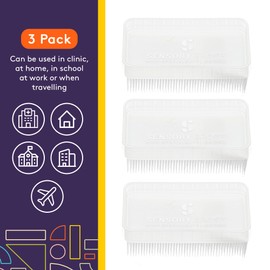 Special Supplies Sensory Brush Therapressure Therapy Brush for Occupational and Sensory Brushing, Stimulating and Calming Tools for Kids and Adults, Soft Flexible Bristles, Latex Free (3 pack)