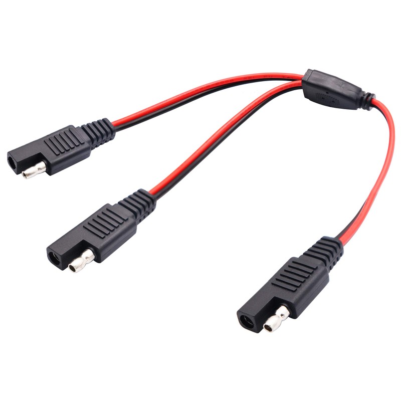 AAOTOKK SAE Y Cable adaptador divisor SAE 1 a 2