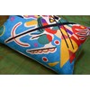 Kashmir Designs Lumbar Kandinsky Blue Abstract Pillow Cover Modern Throw