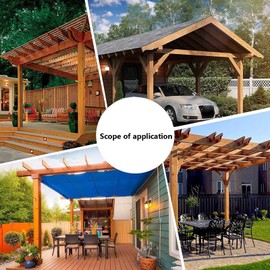 bujnie Outdoor Clear Panel Curtain with Grommets Waterproof PVC Plastic Partition Screen for Garden, Patio, Porch, Customizable (Color : Black, Size : 1x1.5m/3.28x4.92ft)