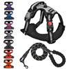 Juqiboom Arnés para perro sin tirones, chaleco acolchado suave ajustable,