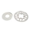 Metal Steel 410 Chain Sprocket 410 Flower Disc Sprocket Set