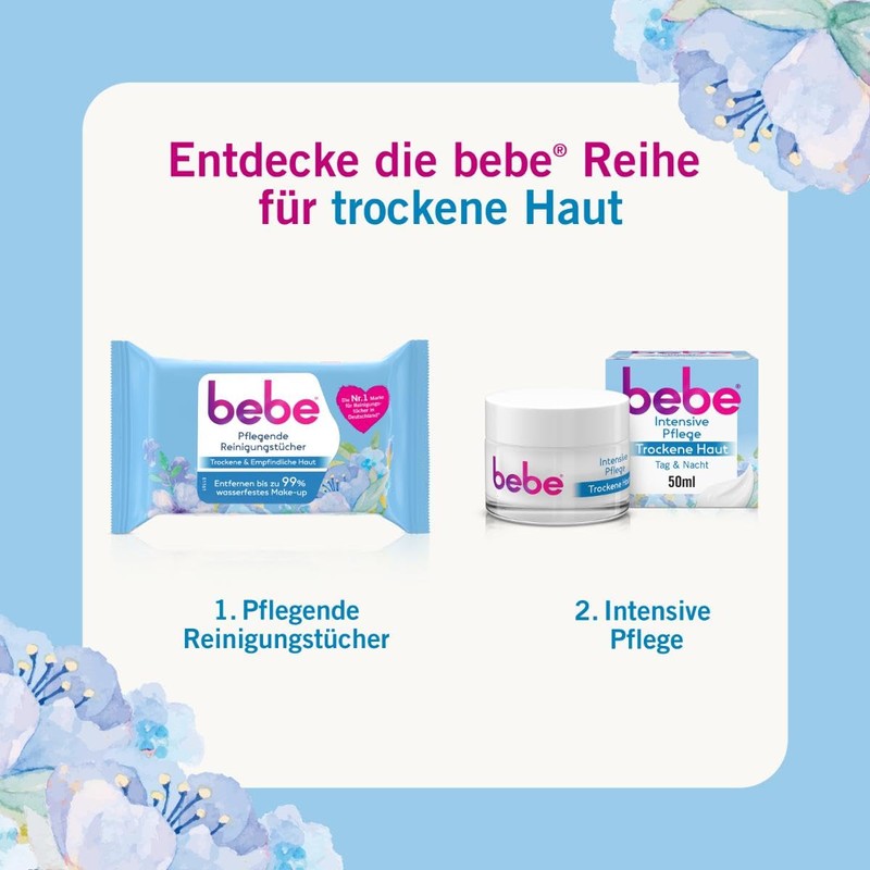 bebe Face Care Routine Set, Cleansing and Care